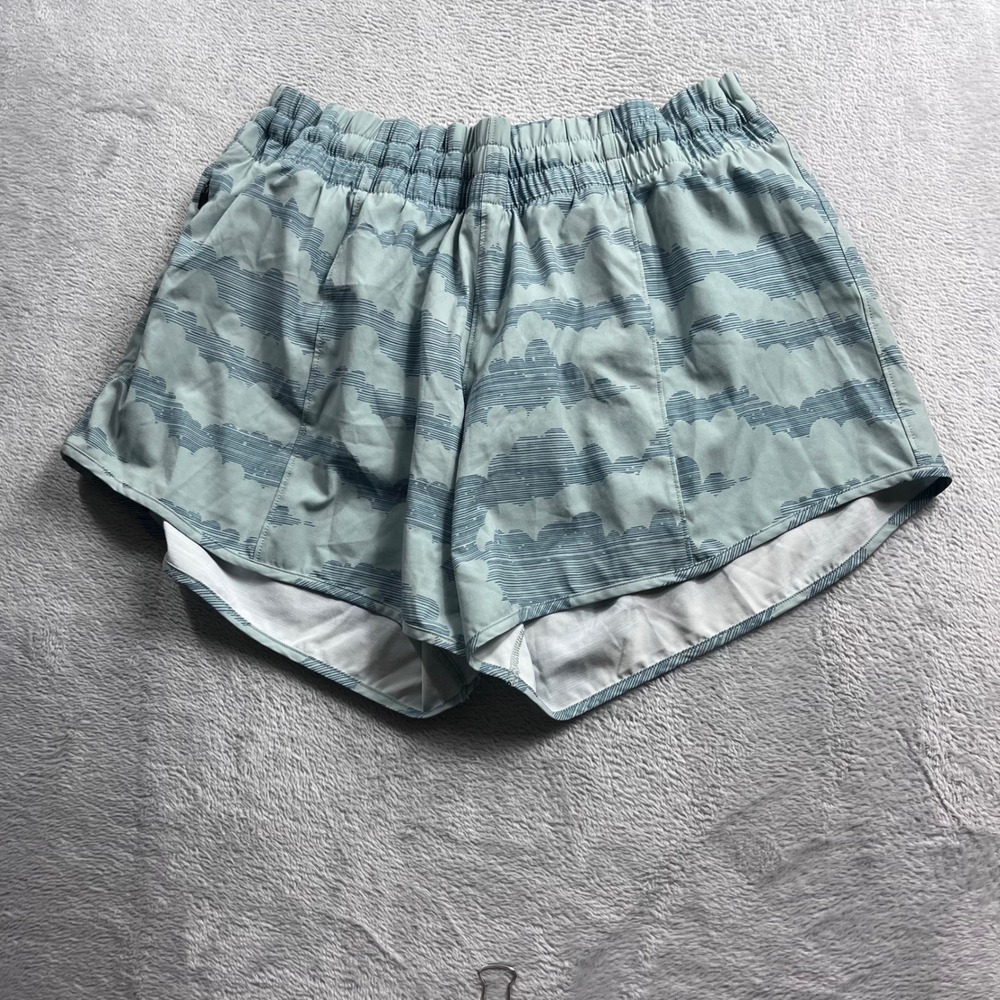Rabbit Running Shorts Mens XL Blue Cloud Print Trail Athletic‎ Performance 4in